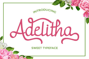 Adelitha: Elevate Your Visual Design with Elegant Script