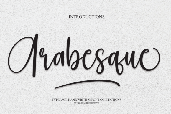Arabesque: Elevating Design with Elegant Script Typography
