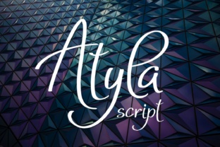 Atyla: A Fresh Script Font for Modern Design