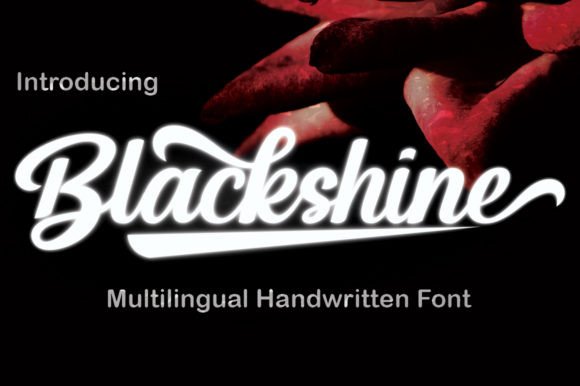 Blackshine: Elevating Design with Elegant Script Typography