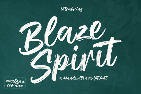 Blaze Spirit: Igniting Creative Projects with Dynamic Typography