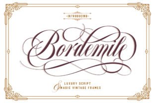 Bordemile: Elevating Design with Luxury Script