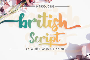 British: A Bouncy, Energetic Script for Modern Design