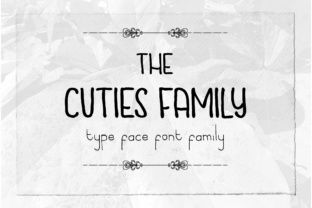 Cuties Caps: The Handwritten Font for Friendly Design