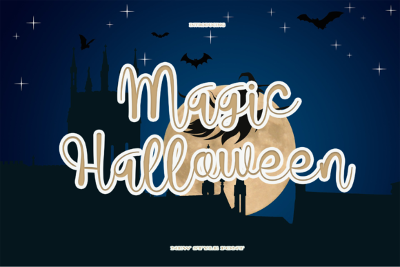 Discover the Elegance of Magic Halloween Font