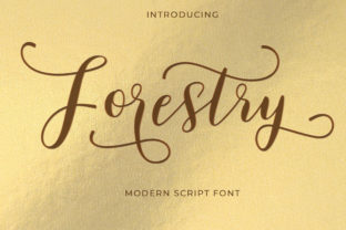 Forestry: The Elegant Script Font for Modern Design