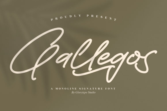 Gallegos: Elevating Visual Design with Elegant Typography