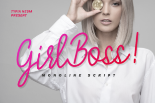 Girl Boss: A Dynamic Script Font for Standout Design