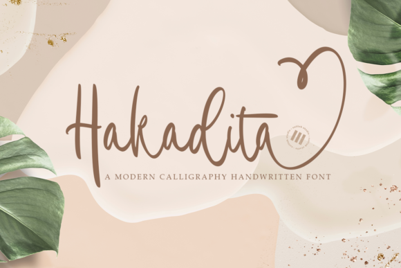 Hakadita: The Elegant Script Font for Modern Designers