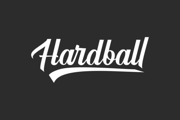 Hardball: A Distinct Retro Script for Modern Design
