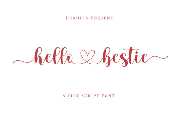 Hello Bestie: A Script Font for Modern Design