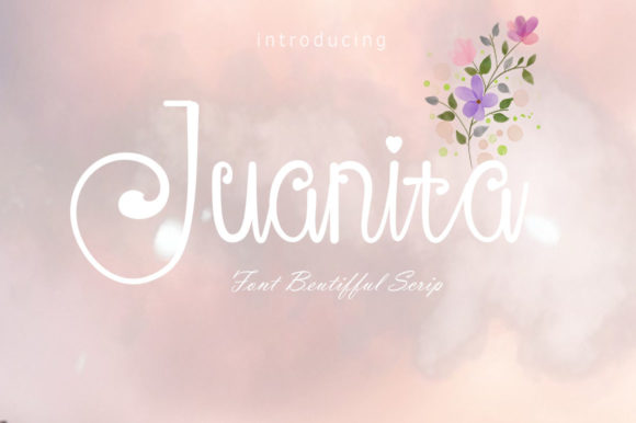 Juanita: Elevating Design with Delicate Script Typography
