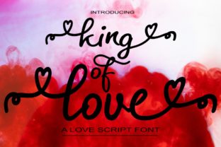 King of Love: A Script Font for Elegant Design