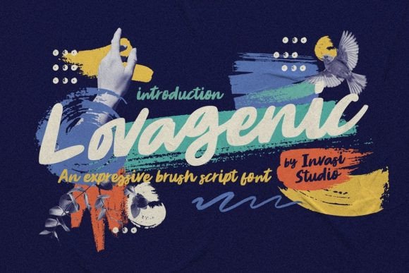 Lovagenic: Elevating Designs with Handmade Script Charm
