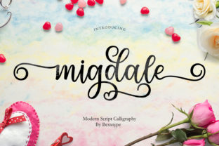 Migdale: Elevate Designs with Playful Script Typography
