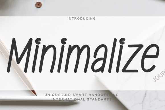 Minimalize: Elevate Your Design with Handwritten Elegance