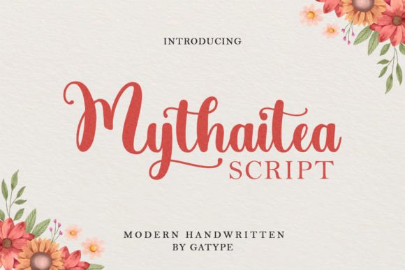 Mythaitea: A Smooth Script for Modern Design Projects