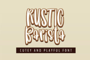 Rustic Barista: Elevate Your Design with Elegant Script