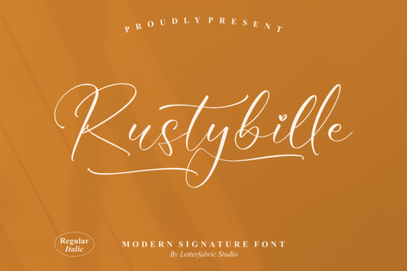Rustybille: A Delicate Script Font for Modern Design