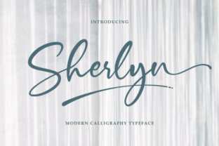 Sherlyn: A Modern Script Font for Elegant Design