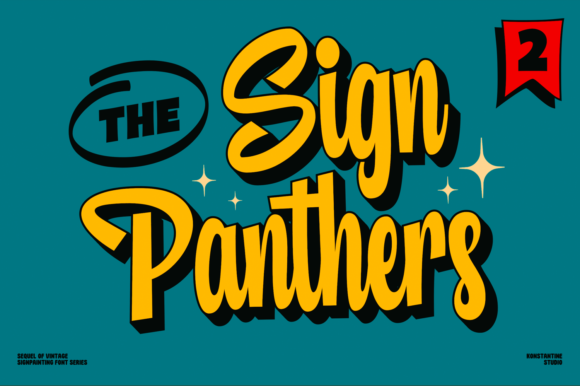 Sign Panthers 2: The Modern Trio for Cohesive Branding