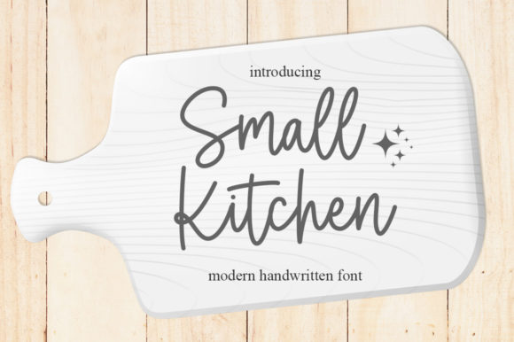 The Elegance of Small Kitchen Font