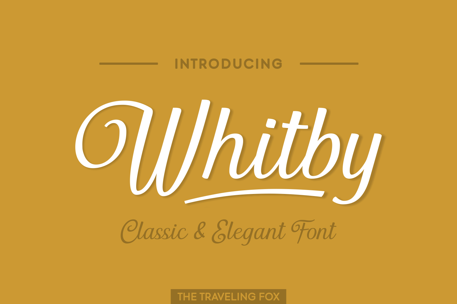 Whitby: The Classic Script for Modern Design
